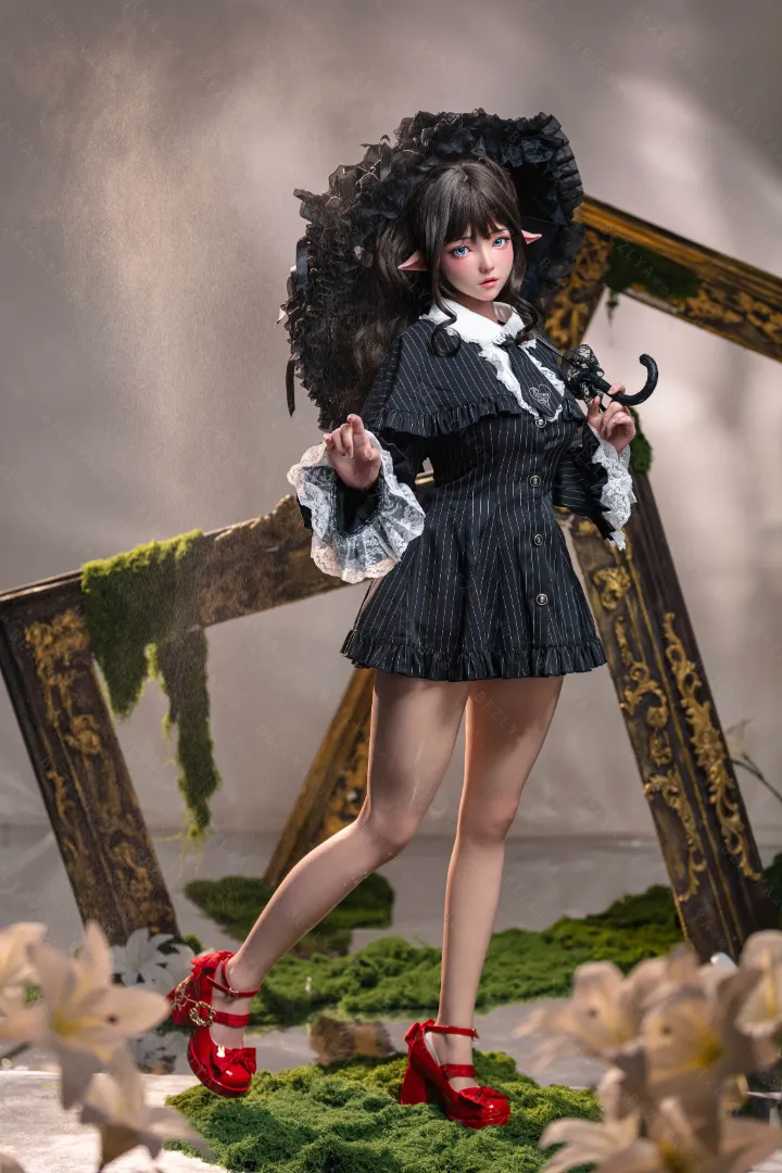155cm (5ft1) E罩杯 輕量化 矽膠 性愛娃娃 ROS 头部 Freesia
